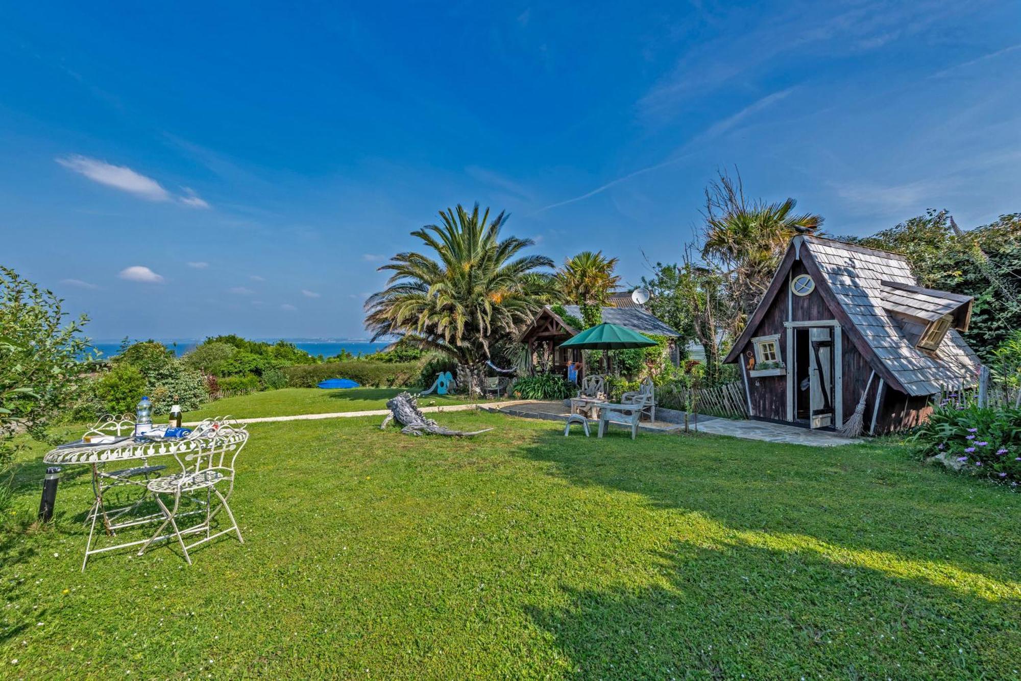 Chalet Avec Jardin Vue Mer 100M Plougastel-Daoulas Buitenkant foto