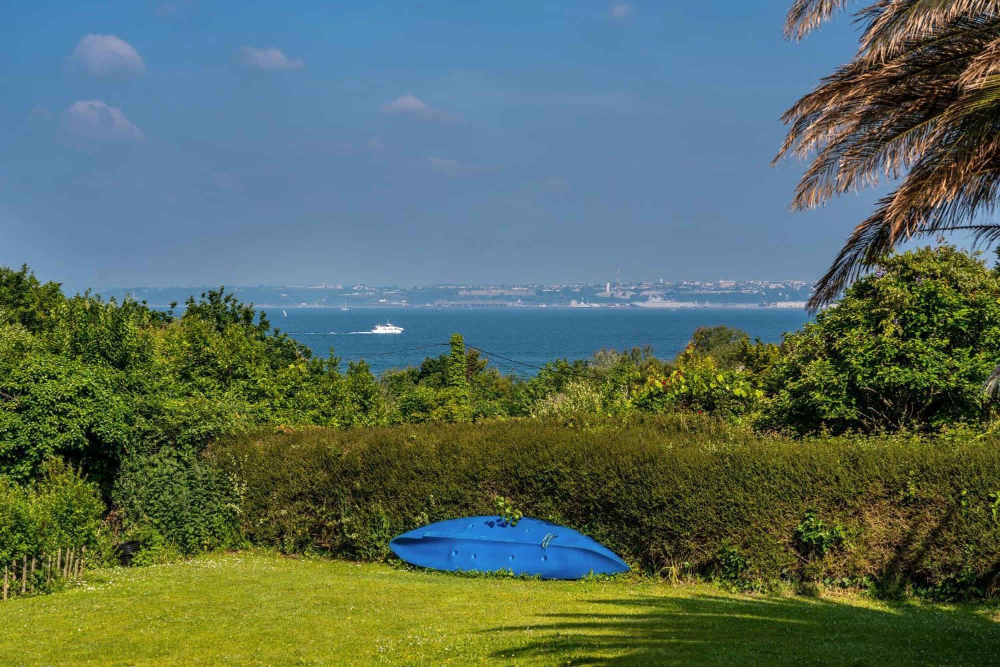 Chalet Avec Jardin Vue Mer 100M Plougastel-Daoulas Buitenkant foto